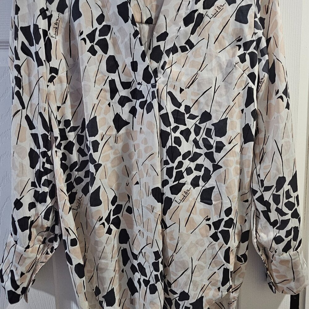 H&M + Richard Allen Women's Satin Blouse
